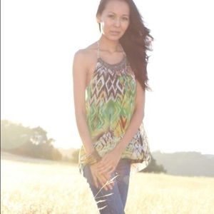 Tribal Print Halter